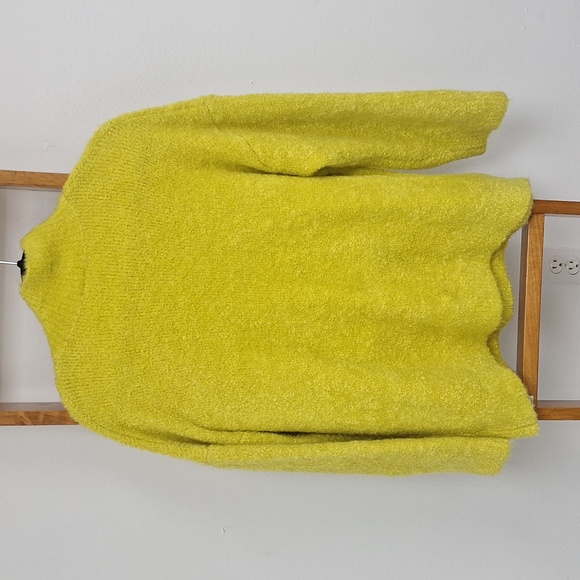 SCOOP Women's Cozy Funnel Neck Tunic Sweater Yellow XL - Picture 6 of 13